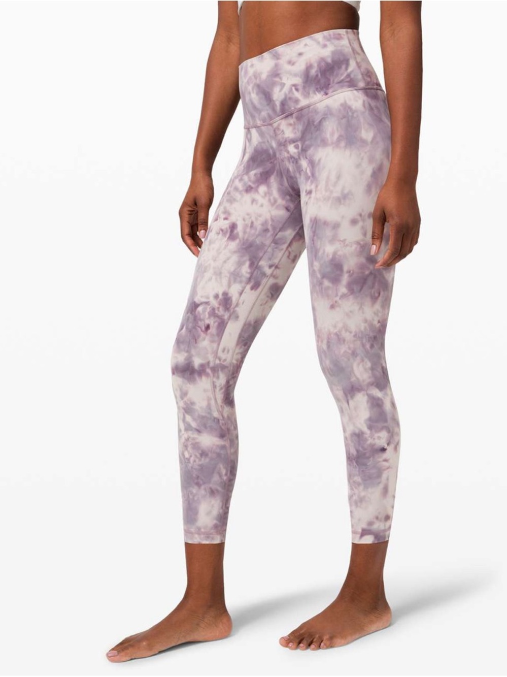 Lululemon Align Pant 25" *Diamond Dye  Pink Bliss Graphite Purple
